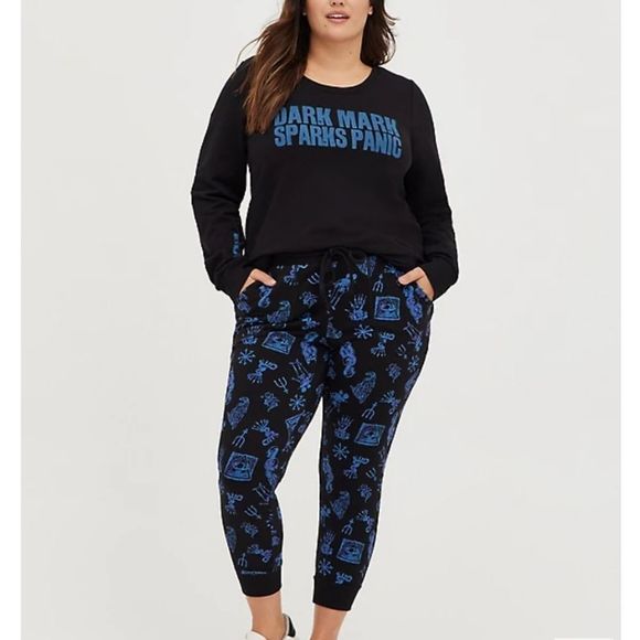 NWT Torrid Harry Potter Death Eater Jogger - Picture 1 of 9